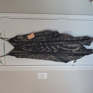 Rip Curl Olive and Black Patterned Jumpsuit